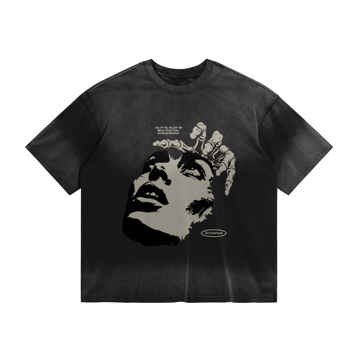 Arcanus Oversized Face Tee